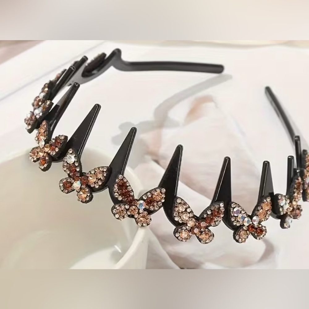 Elegant Butterfly Headband - Picture 3 of 7